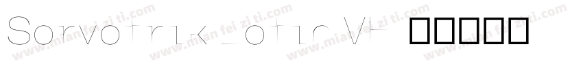Sarvatrik Latin VF字体转换